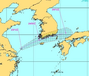 台風１６号の米軍最新【進路予想】20140924.jpg